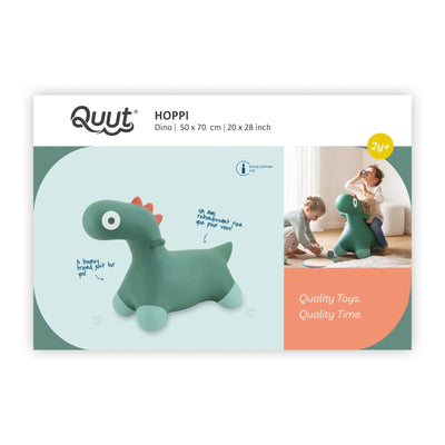 Quut - Hoppi Bouncing Dino | Garden Green Toy Quut 