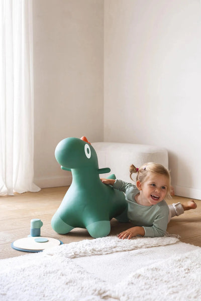 Quut - Hoppi Bouncing Dino | Garden Green Toy Quut 