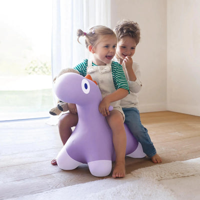 Quut - Hoppi Bouncing Dino | Lavender Toy Quut 