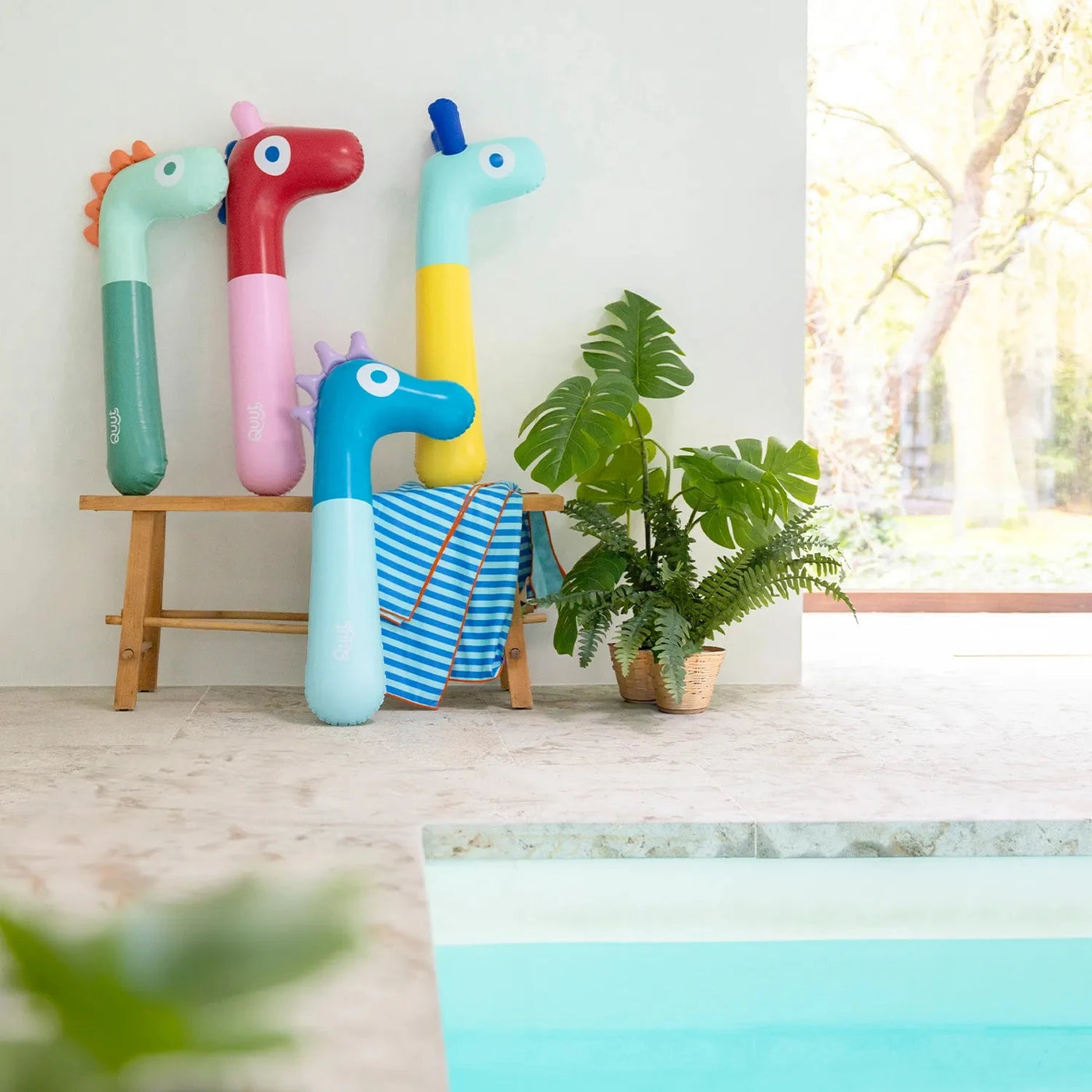 Quut - Noodle Friends | Seahorse Toy Quut 