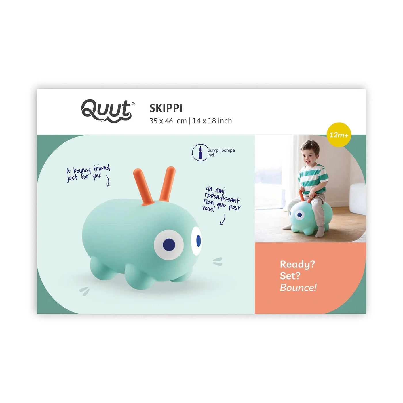 Quut - Skippi | Minty Green Toy Quut 
