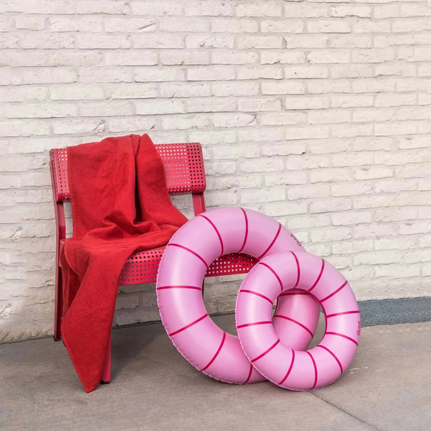 Quut - Swim Rings Medium 60cm | Cherry Red Toy Quut 