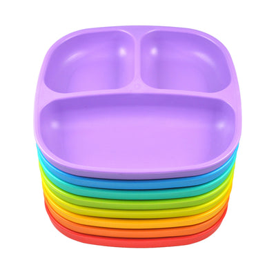Re-Play Divided Plate (Square) Mealtime Re Play 