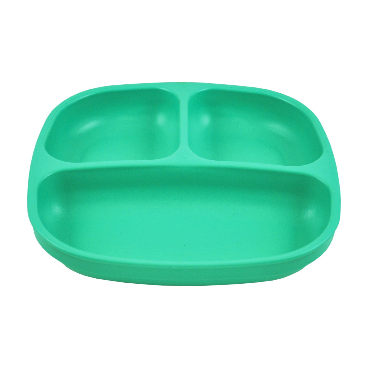 Re-Play Divided Plate (Square) Mealtime Re Play Aqua 
