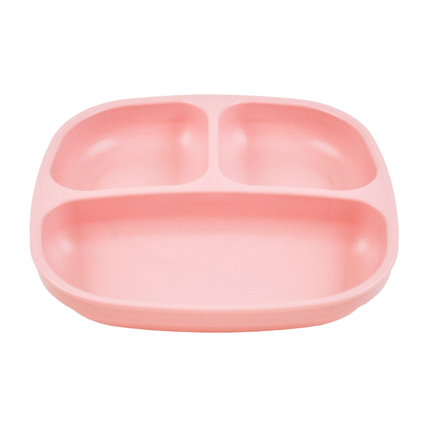 Re-Play Divided Plate (Square) Mealtime Re Play Baby Pink 