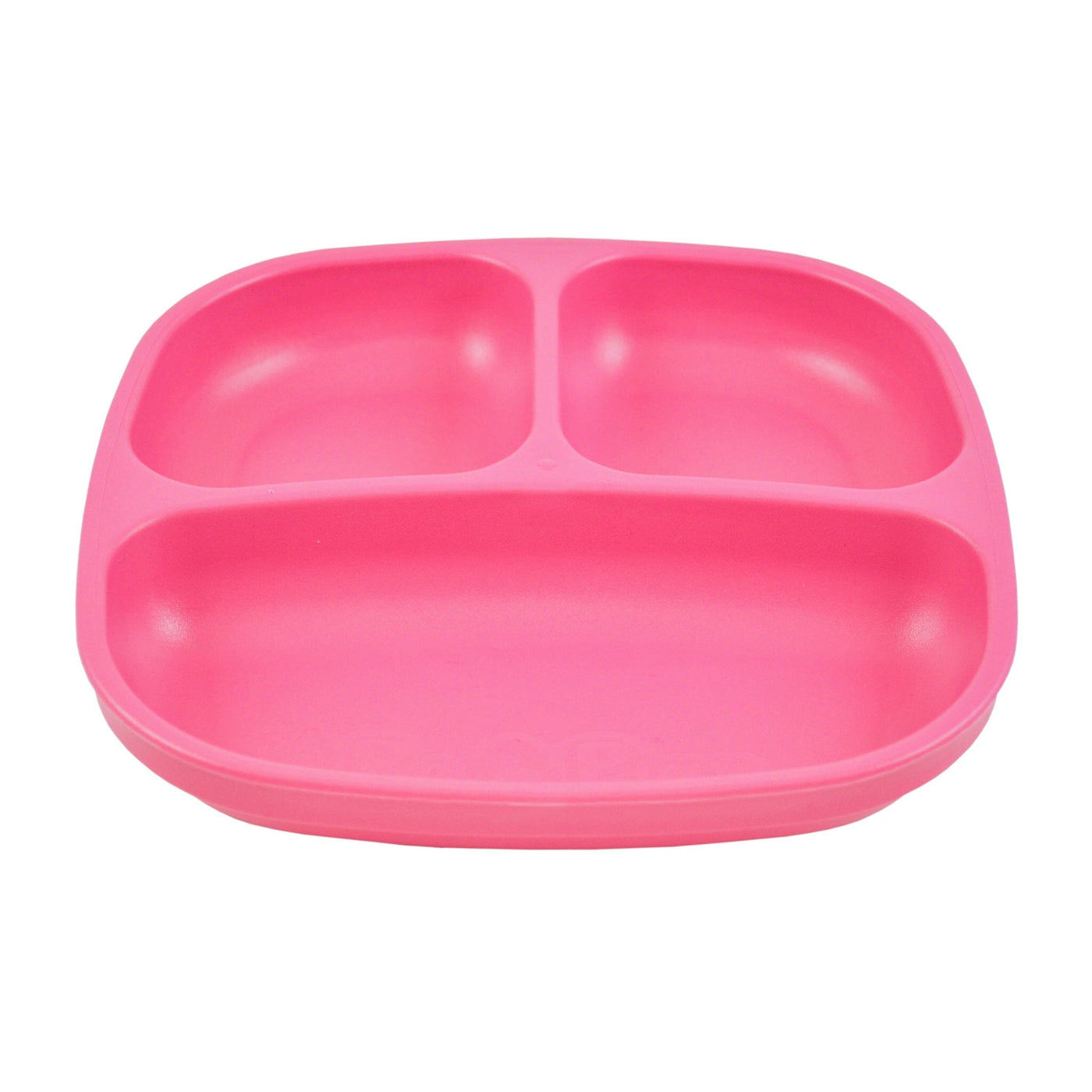 Re-Play Divided Plate (Square) Mealtime Re Play Bright Pink 