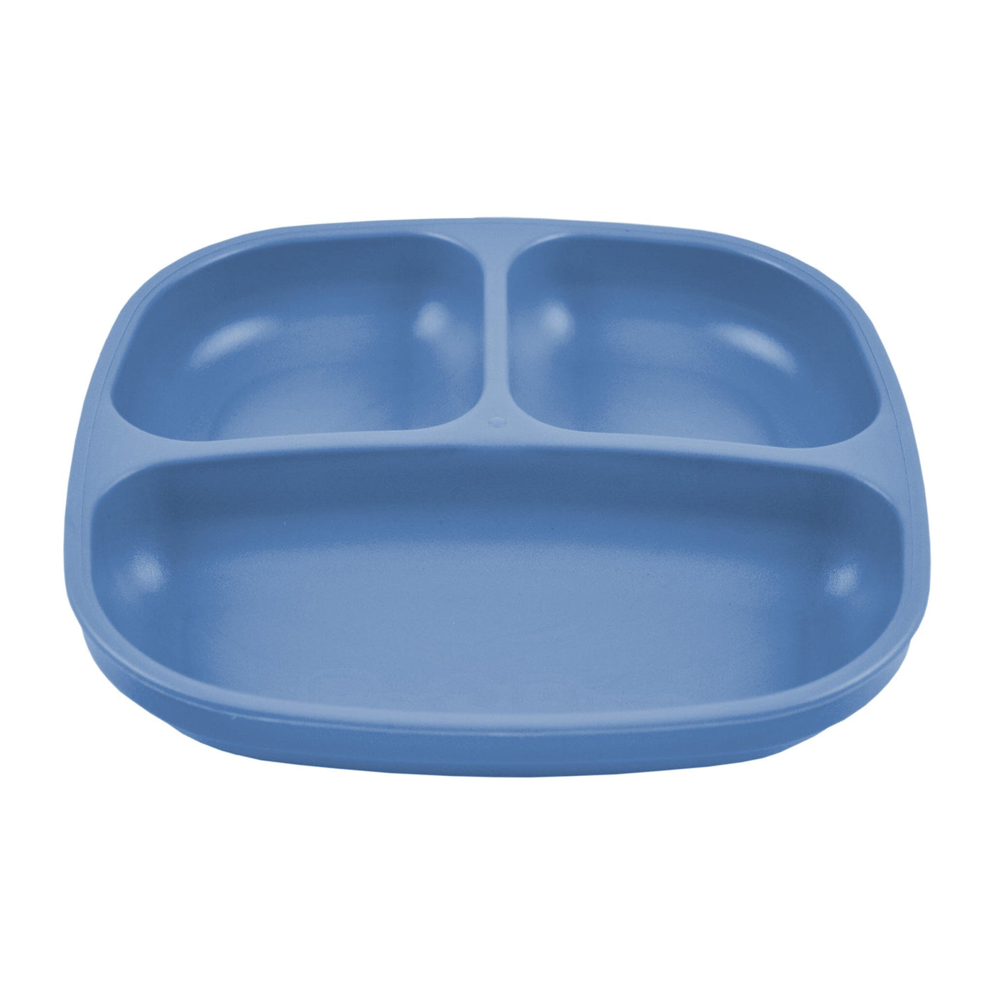 Re-Play Divided Plate (Square) Mealtime Re Play Denim 