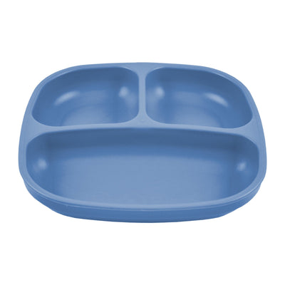 Re-Play Divided Plate (Square) Mealtime Re Play Denim 