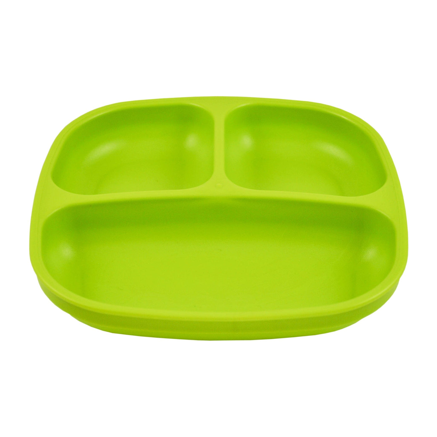 Re-Play Divided Plate (Square) Mealtime Re Play Green 