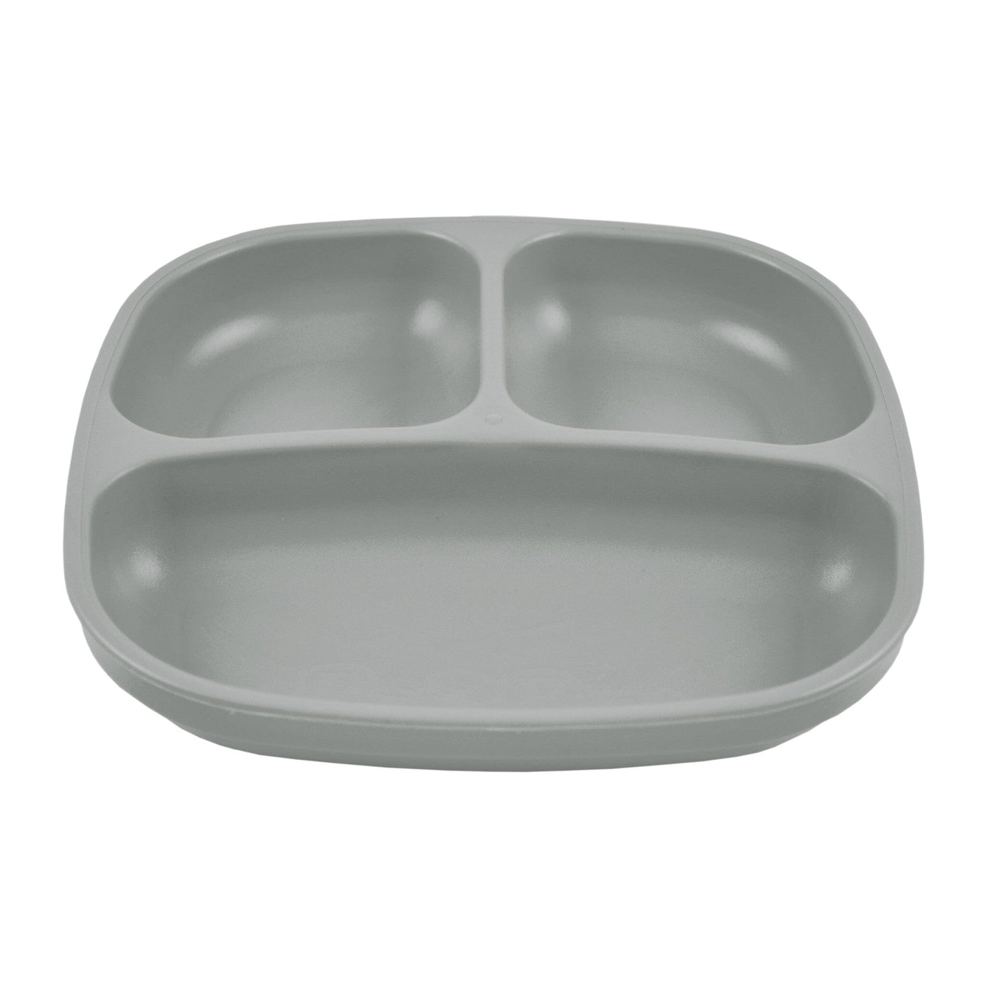 Re-Play Divided Plate (Square) Mealtime Re Play Grey 