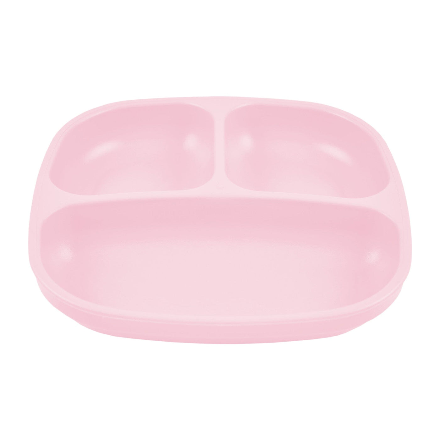 Re-Play Divided Plate (Square) Mealtime Re Play Ice Pink 