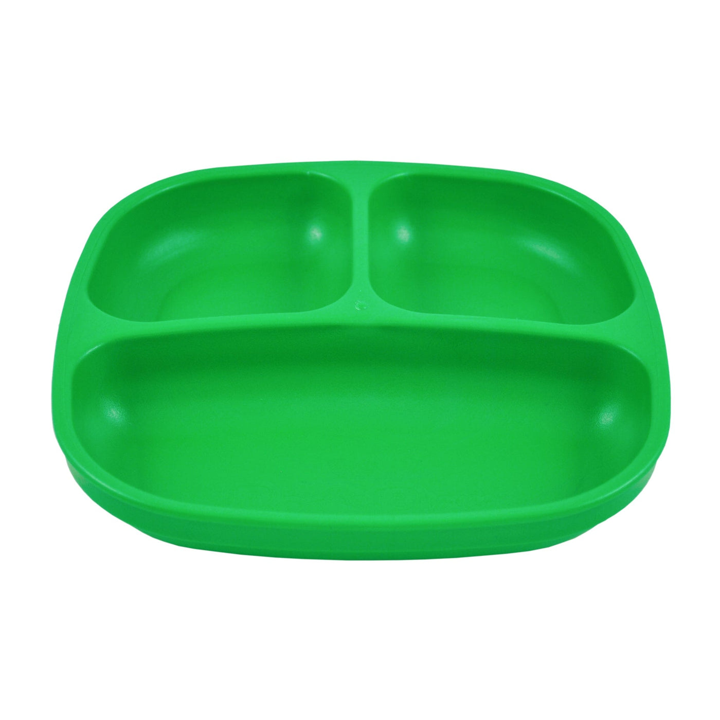 Re-Play Divided Plate (Square) Mealtime Re Play Kelly Green 