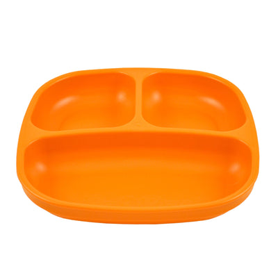 Re-Play Divided Plate (Square) Mealtime Re Play Orange 