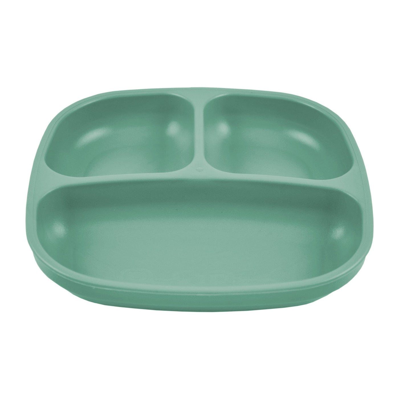 Re-Play Divided Plate (Square) Mealtime Re Play Sage 