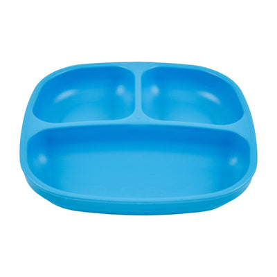 Re-Play Divided Plate (Square) Mealtime Re Play Sky Blue 