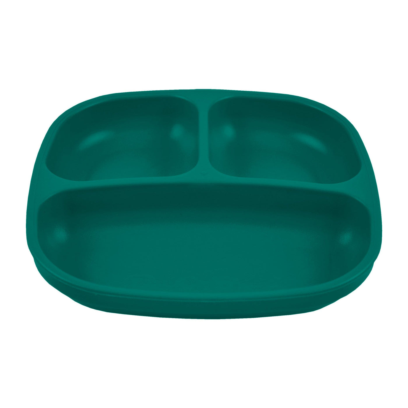 Re-Play Divided Plate (Square) Mealtime Re Play Teal 