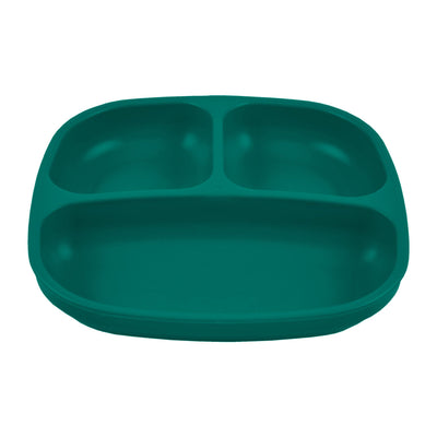 Re-Play Divided Plate (Square) Mealtime Re Play Teal 