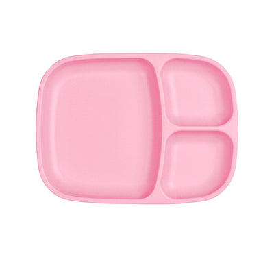Re-Play Divided Tray (Rectangle) Mealtime Re Play Baby Pink 