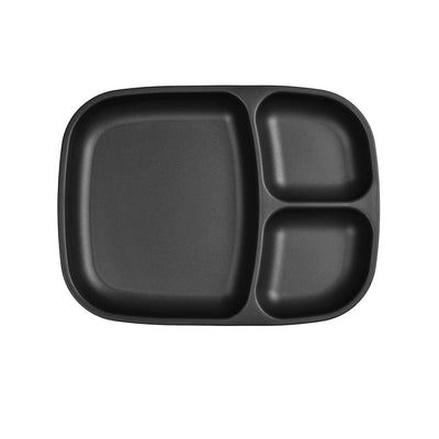 Re-Play Divided Tray (Rectangle) Mealtime Re Play Black 
