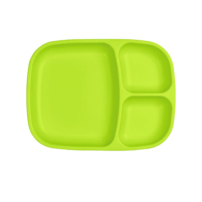 Re-Play Divided Tray (Rectangle) Mealtime Re Play Green 