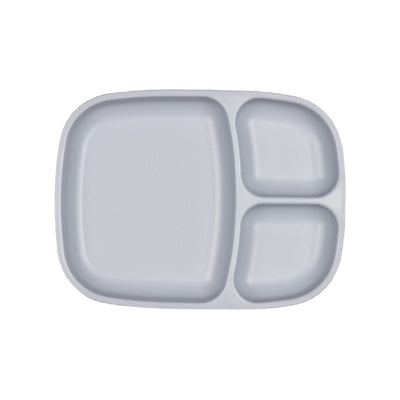 Re-Play Divided Tray (Rectangle) Mealtime Re Play Grey 