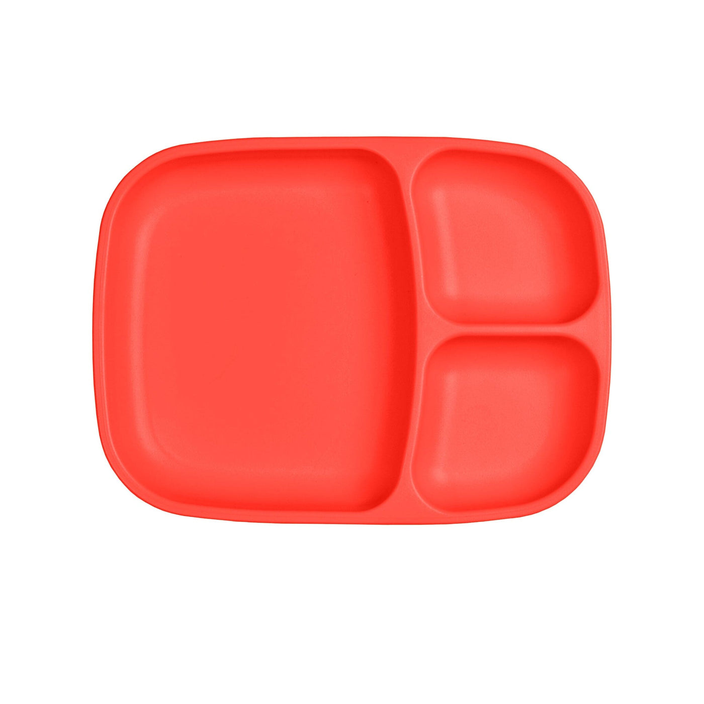 Re-Play Divided Tray (Rectangle) Mealtime Re Play Red 