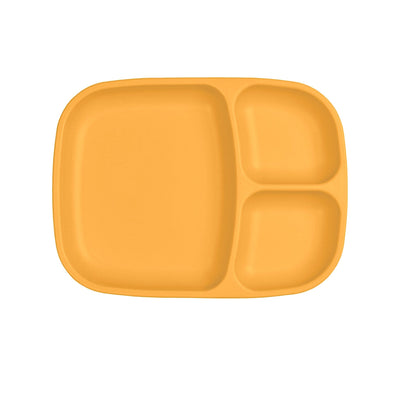 Re-Play Divided Tray (Rectangle) Mealtime Re Play Sunny Yellow 