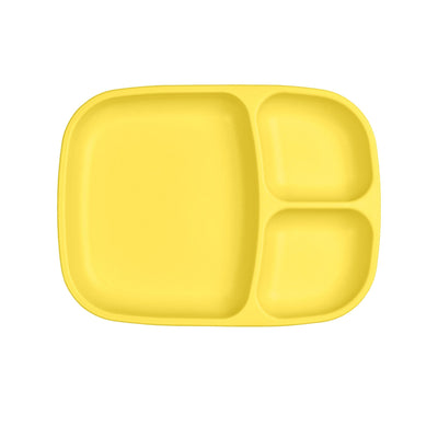 Re-Play Divided Tray (Rectangle) Mealtime Re Play Yellow 