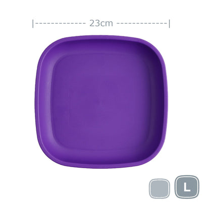 Re-Play Large Flat Plate Mealtime Re Play Amethyst 