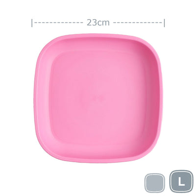 Re-Play Large Flat Plate Mealtime Re Play Bright Pink 