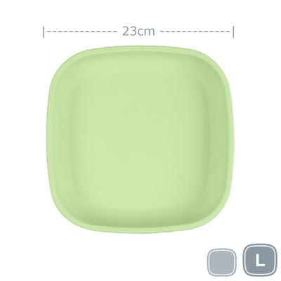 Re-Play Large Flat Plate Mealtime Re Play Leaf 