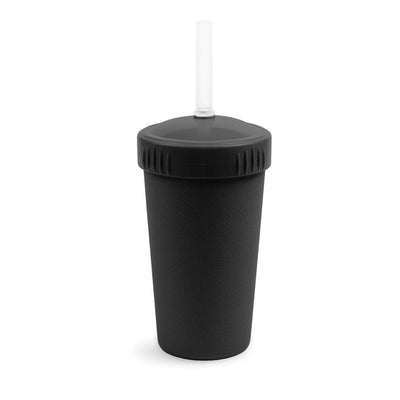 Re-Play Straw Cup Mealtime Re Play Black 