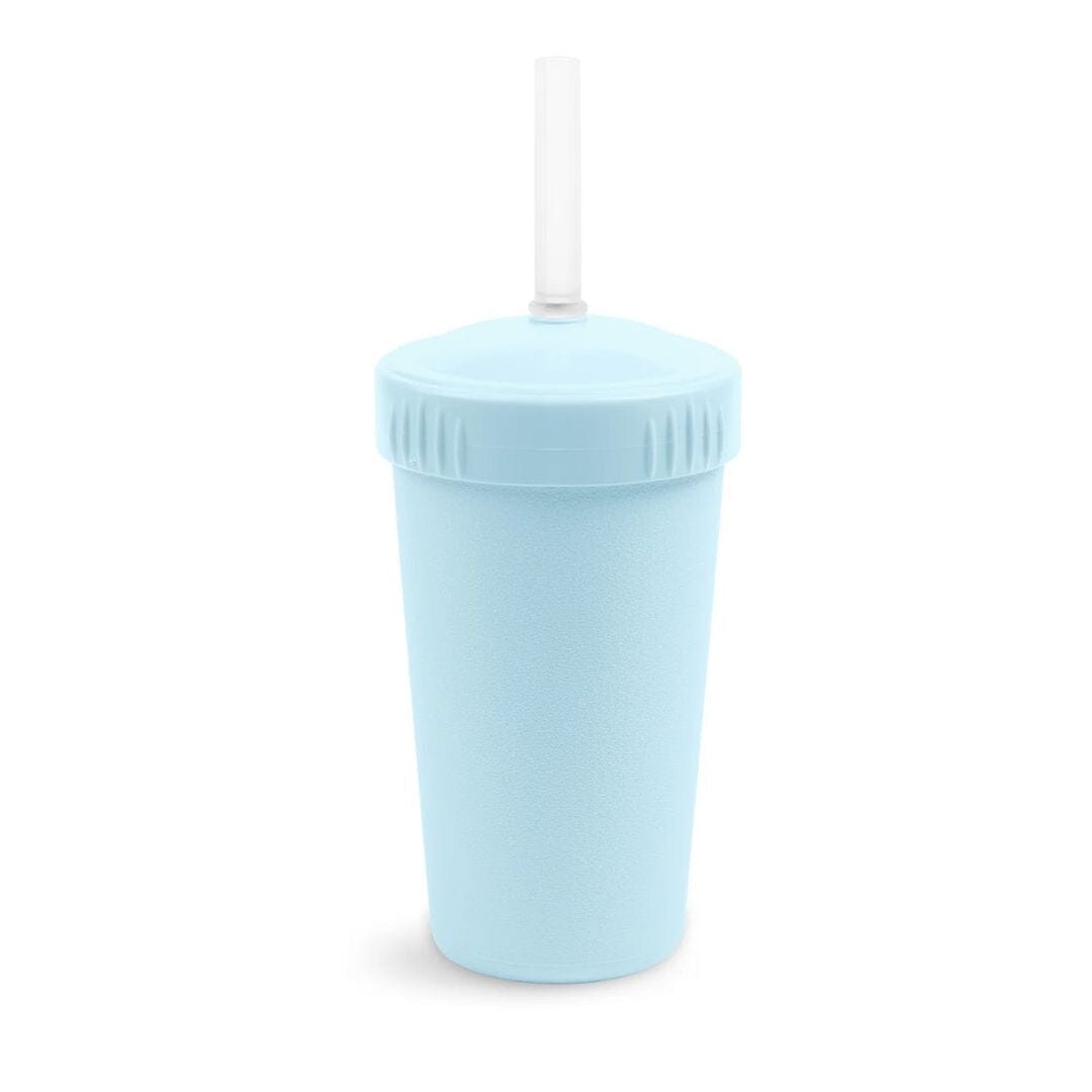 Re-Play Straw Cup Mealtime Re Play Ice Blue 