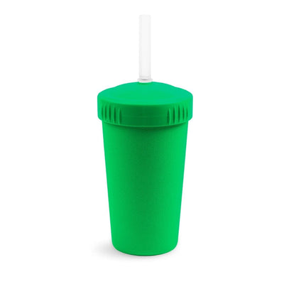 Re-Play Straw Cup Mealtime Re Play Kelly Green 