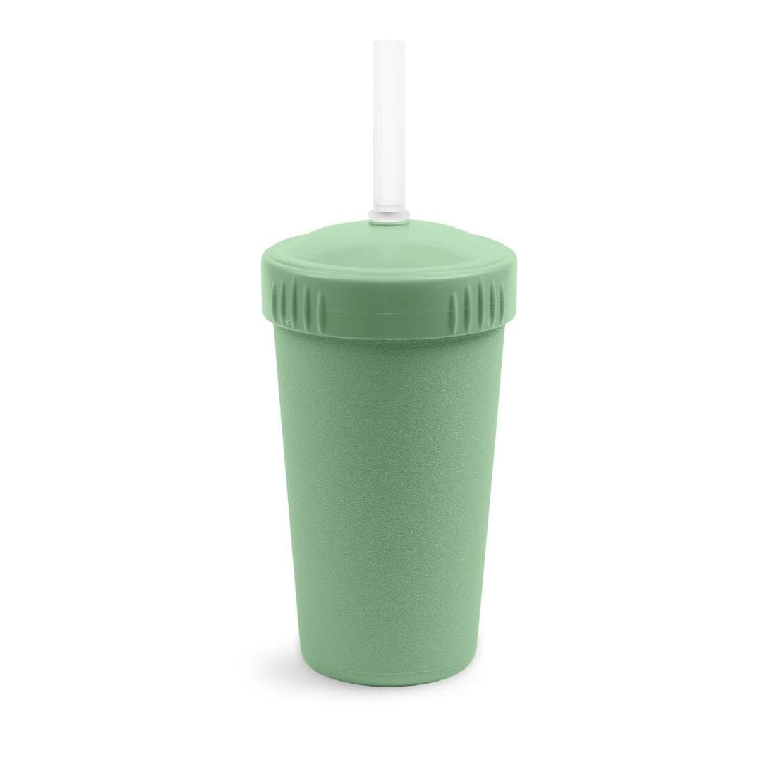 Re-Play Straw Cup Mealtime Re Play Sage 