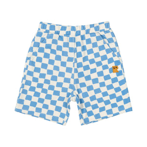 Rock Your Baby - Blue Checker Shorts