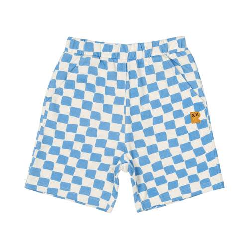 Rock Your Baby - Blue Checker Shorts