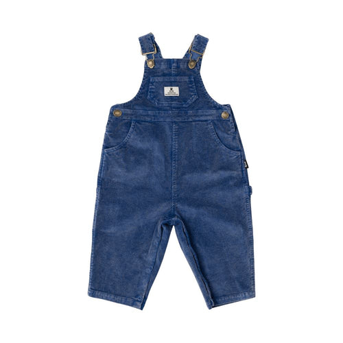 Rock Your Baby - Blue Cord Baby Overalls