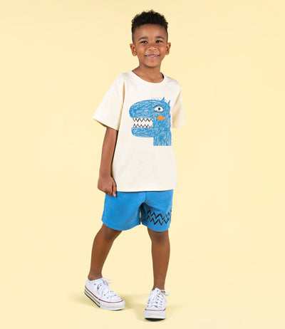 Rock Your Baby - Blue Walk Shorts Shorts Rock Your Baby 