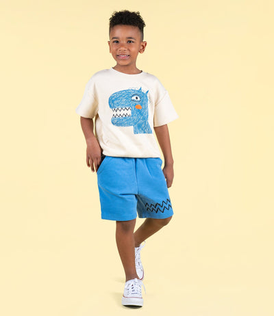 Rock Your Baby - Blue Walk Shorts Shorts Rock Your Baby 