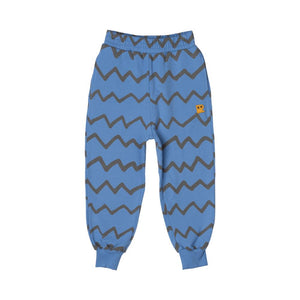 Rock Your Baby - Blue Zig Zag Track Pants