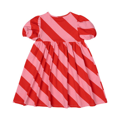 Rock Your Baby - Candy Wrap Puff Sleeve Dress Sleeveless Dress Rock Your Baby 