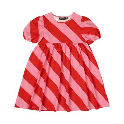 Rock Your Baby - Candy Wrap Puff Sleeve Dress Sleeveless Dress Rock Your Baby 