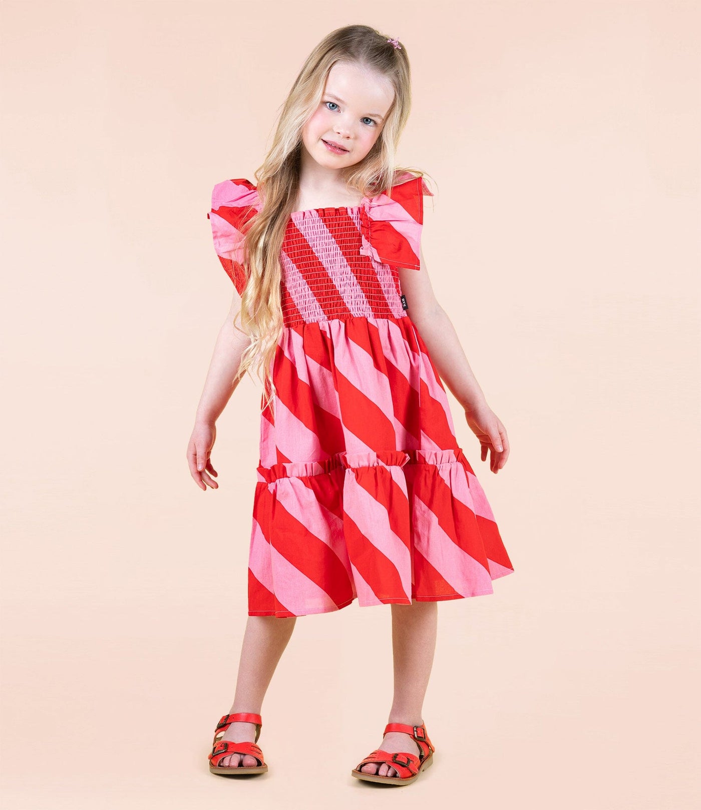 Rock Your Baby - Candy Wrap Shirred Dress Sleeveless Dress Rock Your Baby 