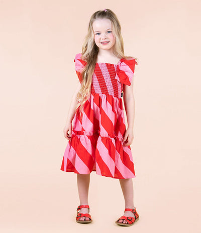 Rock Your Baby - Candy Wrap Shirred Dress Sleeveless Dress Rock Your Baby 