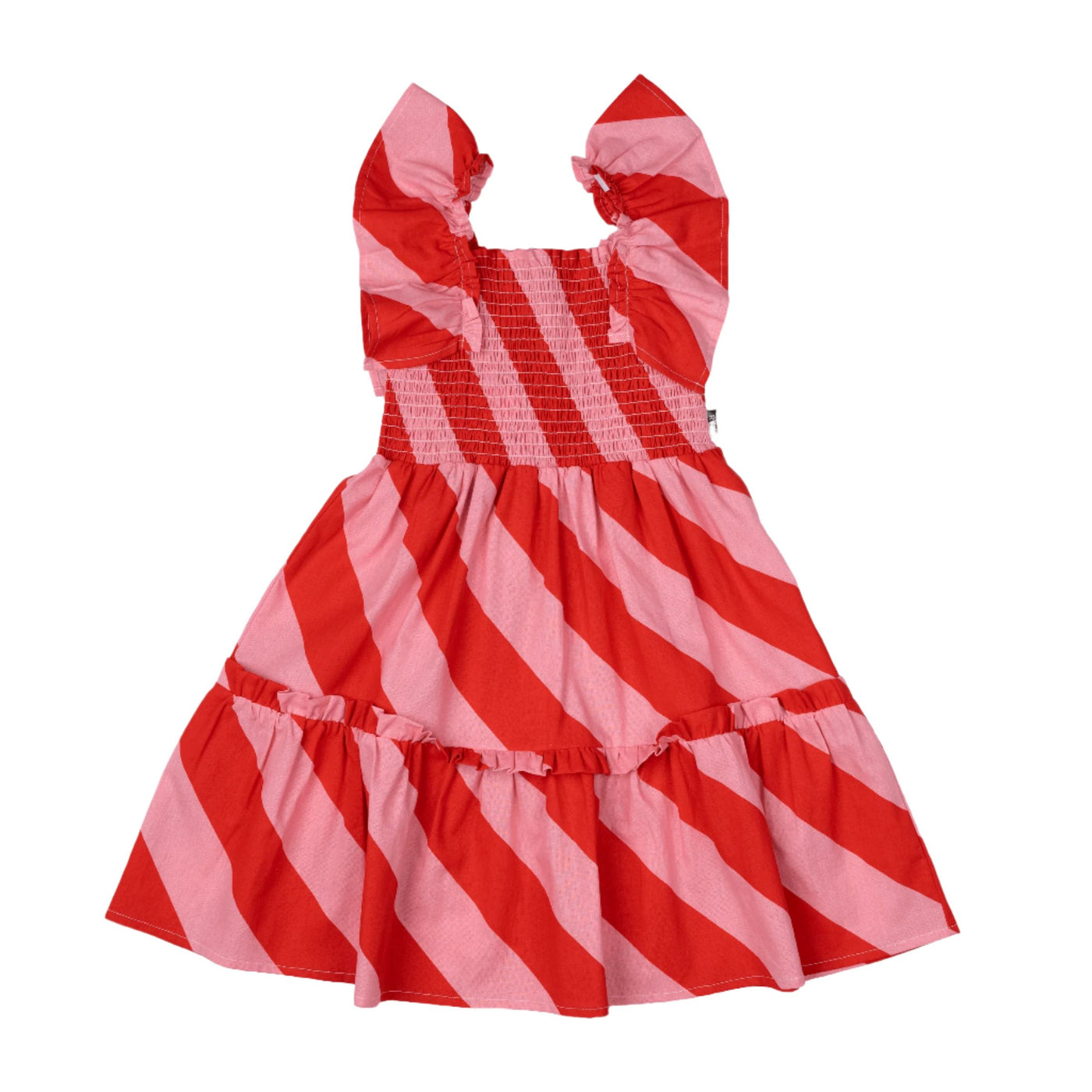 Rock Your Baby - Candy Wrap Shirred Dress Sleeveless Dress Rock Your Baby 