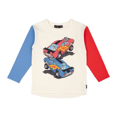 Rock Your Baby - Cars Long Sleeve T-Shirt Long Sleeve T-Shirt Rock Your Baby 