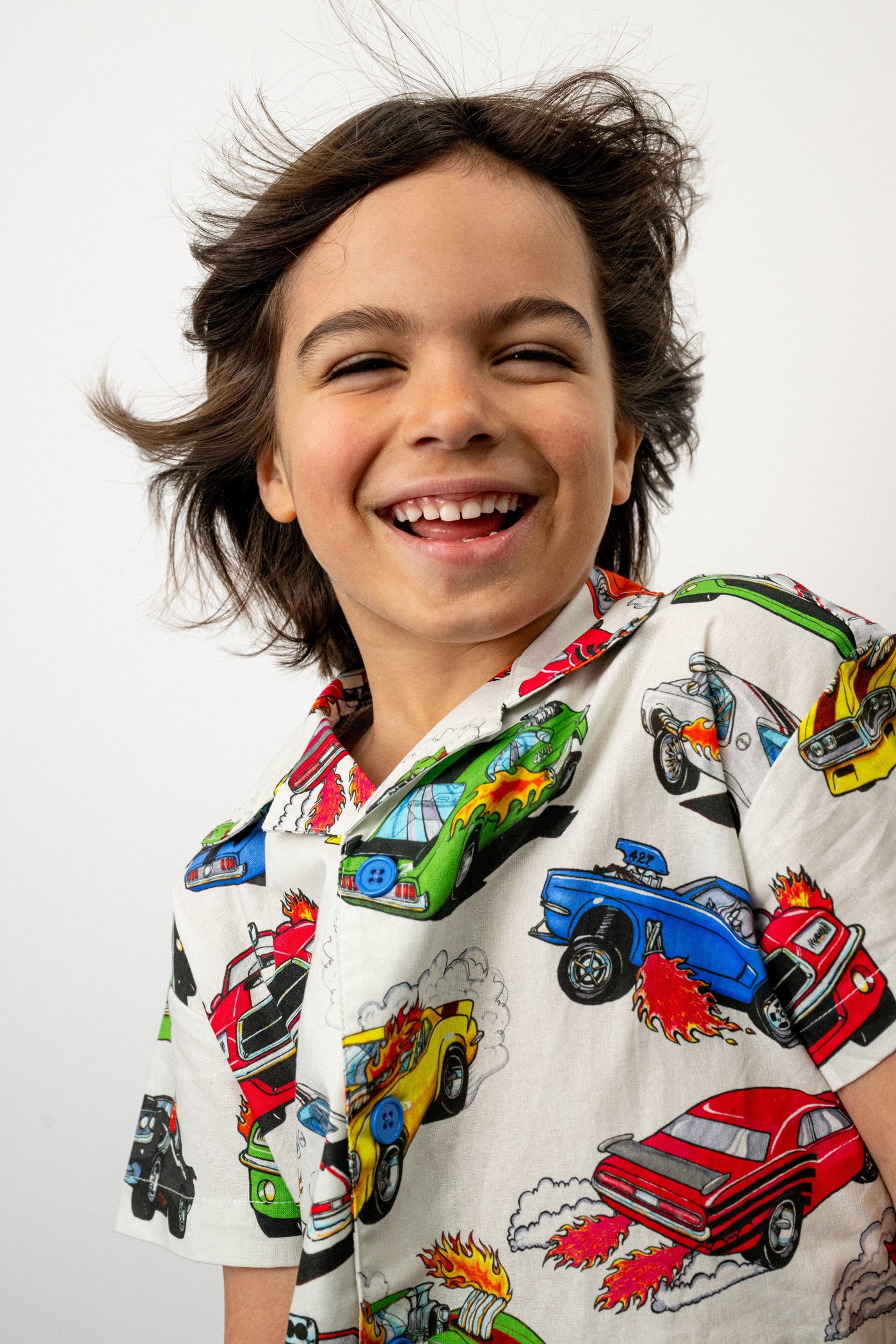 Rock Your Baby - Cars Shirt Short Sleeve Shirt Rock Your Baby 