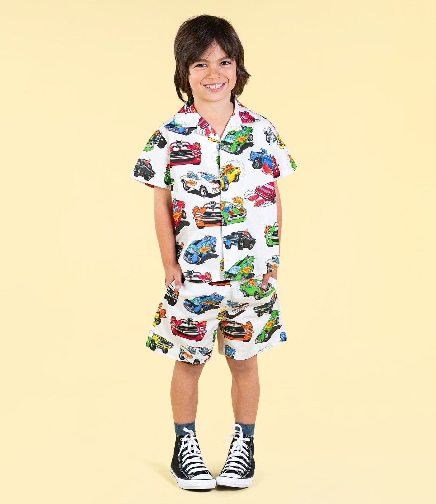 Rock Your Baby - Cars Shirt Short Sleeve Shirt Rock Your Baby 