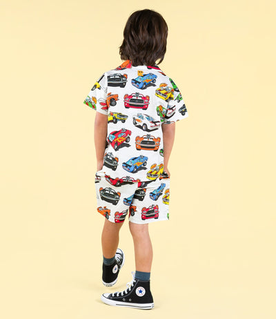 Rock Your Baby - Cars Shirt Short Sleeve Shirt Rock Your Baby 